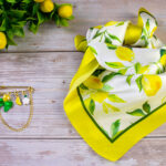 Limon Temalı Fularlı Mini Hediye Seti